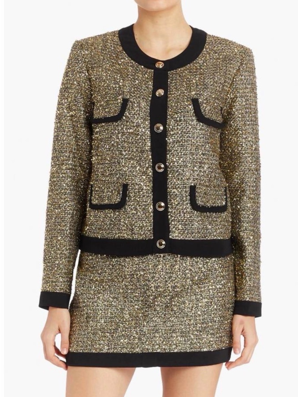 NWOT AMANDA UPRICHARD
Paxton Metallic Jacket Size Small